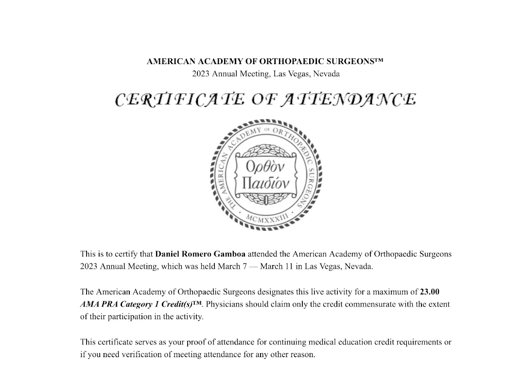 Constancia profesional